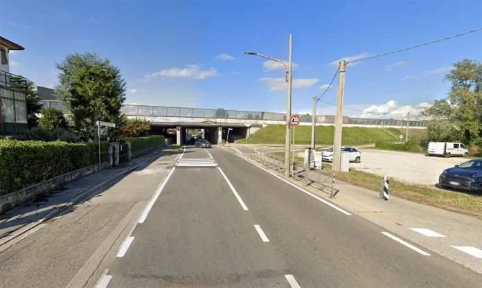 viale Sant'Agostino Vicenza Arcugnano bretella di Nogarazza