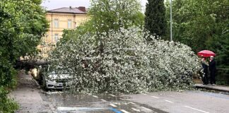 Grandine, trombe d’aria e nubifragi sferzano il Nord maltempo