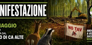 Bosco Lanerossi, il 23 maggio manifestazione contro i cantieri TAV a Vicenza Bosco Lanerosi, manifestazione del 23 maggio