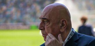 Galliani e la ‘frecciata’ all’Inter: “In Italia unico caso in cui i terzi sono diventati primi”
