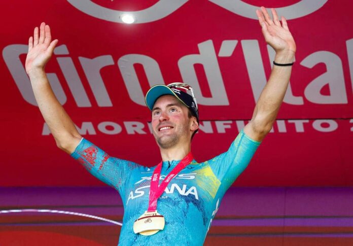 Giro d’Italia, Bettiol vince la 13esima tappa: Eulalio sempre in rosa