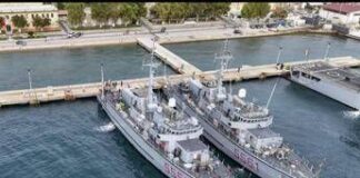 In viaggio per Gibuti i due cacciamine italiani, verso missione multinazionale di sminamento nello Stretto di Hormuz