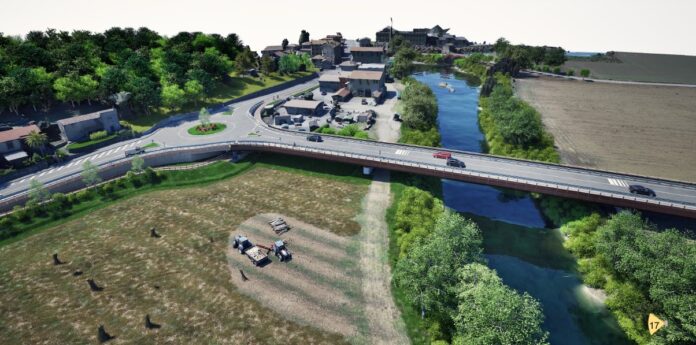 Nuovo ponte di debba render Nuovo ponte di debba render