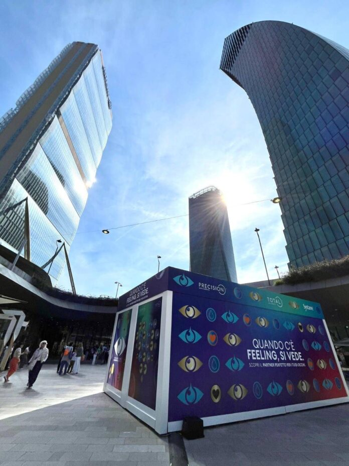 Pop up Your Vision: a Milano l’iniziativa per sensibilizzare la popolazione sulla secchezza oculare
