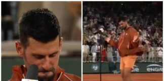 Roland Garros, Djokovic vince e… balla