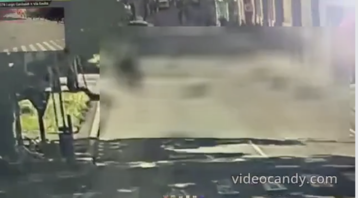 Modena, auto sulla folla Modena, auto sulla folla