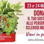 Settimana nazionale della sclerosi multipla, tornano le erbe aromatiche Aism in 500 piazze