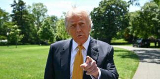 Trump tifoso alle Finali Nba, in tribuna per Knicks-Spurs a New York