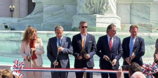 Usa, dopo 19 anni torna a nuova vita la Fontana di Colombo: “Onoriamo il passato e ispiriamo futuro”