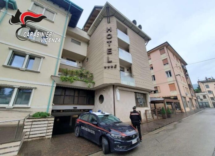 Valdagno Hotel carabinieri