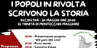 Freedom Flotilla Italia e 100 porti 100 città presentano “I popoli in rivolta scrivono la storia” il 30 maggio a Montecchio Maggiore Freedom Flotilla Italia