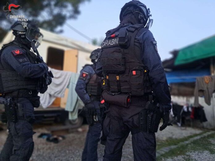 carabinieri vicenza sinti rapine furti vicenza