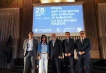 Pfas: in convegno a Vicenza la tecnologia Radox che punta a eliminarli pfas radox convegno vicenza