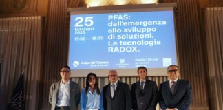 Pfas: in convegno a Vicenza la tecnologia Radox che punta a eliminarli pfas radox convegno vicenza