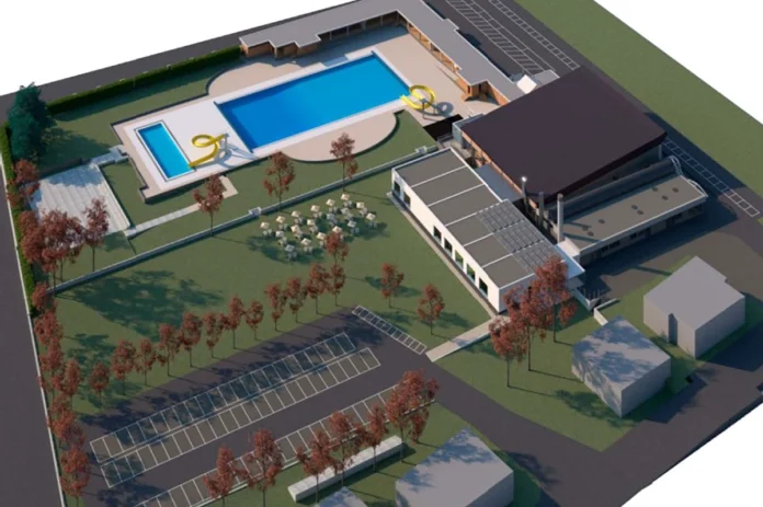 piscina comunale via tevere thiene render piscina Thiene