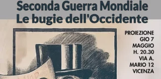 Propaganda russa a Vicenza? Rifondazione replica ad Azione: «Censura e pensiero unico sul docufilm» Propaganda russa a Vicenza e seconda guerra mondiale bugie occidente docufilm russo vicenza