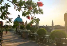 Dagli aperitivi al tramonto ai drink sotto le stelle: anche il mercoledì apre la terrazza della Basilica Terrazza della basilica
