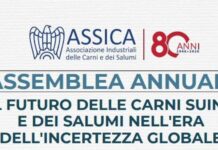 Alimenti, il futuro delle carni suine oggi all’assemblea Assica