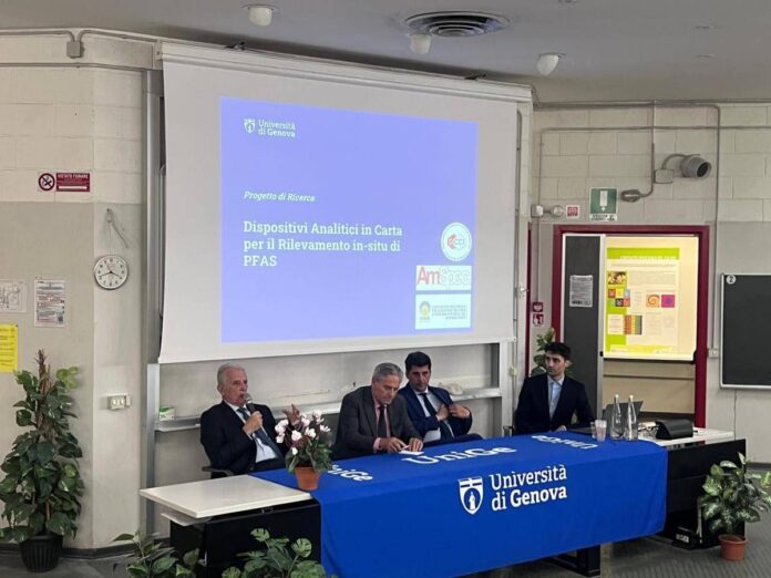 Ambiente, Università Genova-AmSpec Italia-Conou presentano progetto per rilevamento rapido Pfas