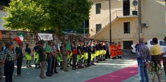 Nuovo mezzo antincendio per i Volontari Alpini della Val Liona, grazie a Banca delle Terre Venete e Toyota Oliviero Protezione civile Val Liona