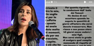 Belen e l’Isola dei Famosi: “Ho rifiutato la conduzione, non posso stare lontano dai miei figli”