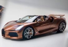 Bugatti W16 Mistral Le Retour du Jeune Prince: la one-off