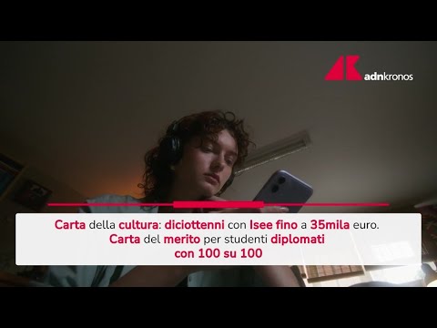 Carta della cultura giovani e Carta del merito, ultimi giorni per richiederle