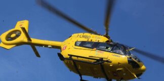 Elicottero precipitato sul lago Maggiore, un morto