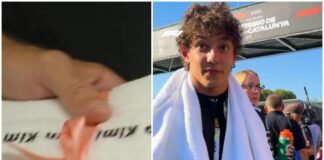 Formula 1, regalo speciale per Antonelli: un asciugamano firmato… Kim Kardashian Formula 1, regalo speciale per Antonelli: un asciugamano firmato Kim Kardashian