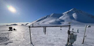 Fusione neve e caldo record alle Svalbard