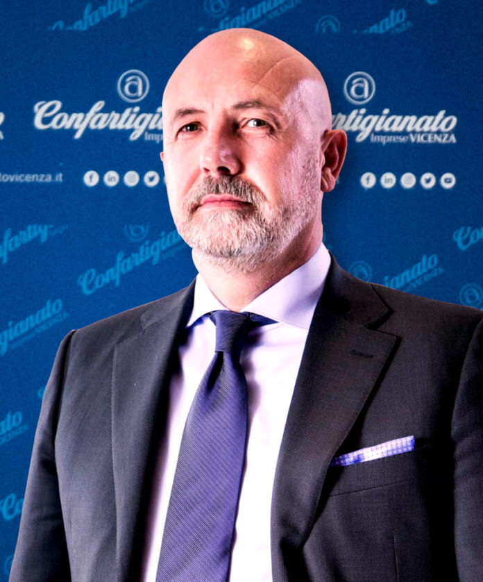 Gianluca Cavion - presidente Confartigianato Imprese Vicenza Export manifatturiero provincia di Vicenza