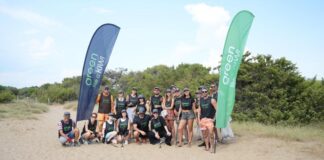 ‘Green like a KIWI’, 170 chili di rifiuti raccolti nella tappa toscana