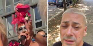 Insulta Salvini sul carro del Milano Pride, poi chiede scusa: “Colpa del caldo”