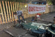 Isernia, dopo 167 notti all’addiaccio per difendere l’ospedale il sindaco toglie la tenda