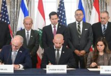 Israele-Libano, accordo firmato a Washington. Netanyahu: “Idf restano fino al disarmo di Hezbollah”