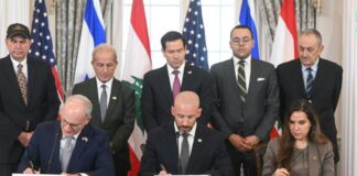 Israele-Libano, accordo firmato a Washington. Netanyahu: “Idf restano fino al disarmo di Hezbollah”