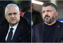 Lazio, inizia l’era Gattuso: l’ex ct oggi a Formello in attesa della cena con Lotito