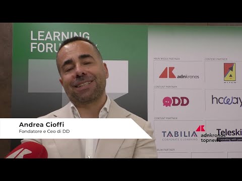 Learning Forum 2026, Cioffi (DD): “Con Edutainment persone al centro del cambiamento”
