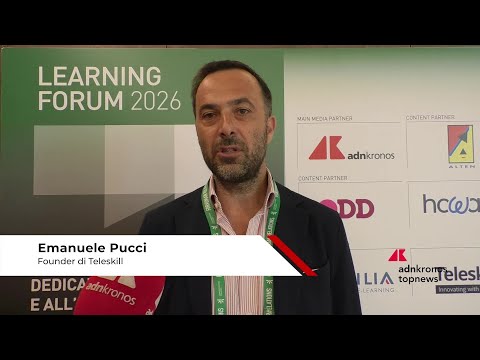 Learning Forum 2026, Pucci (Teleskill): “Engagement è chiave della formazione efficace”