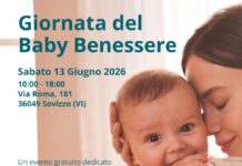 Giornata del Baby Benessere a Sovizzo il 13 giugno: incontri gratuiti per famiglie e bambini, tra consulenze e percorsi sensoriali Giornata del Baby Benessere