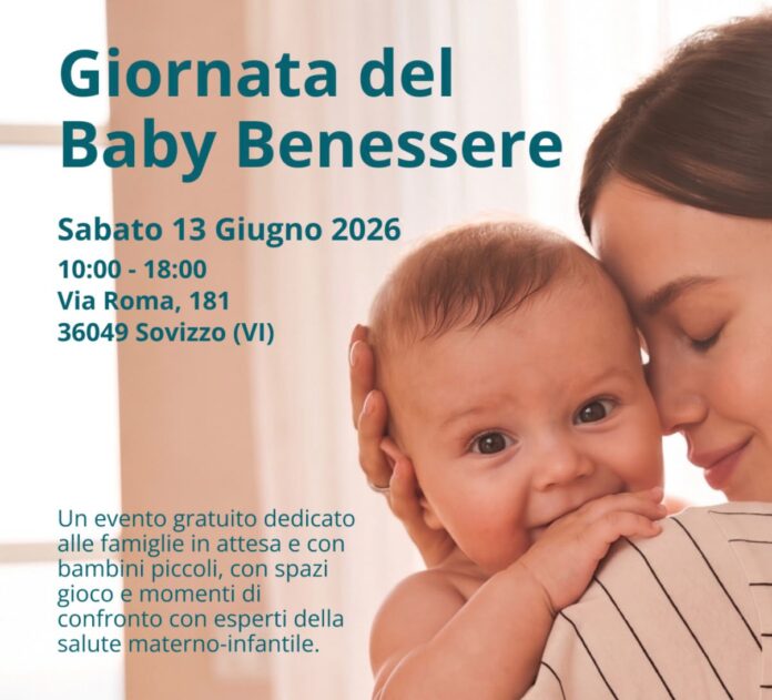 Locandina Giornata Baby Wellness Giornata del Baby Benessere