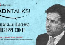 M5S, Giuseppe Conte domani alle 12 ospite dell’Adnkronos