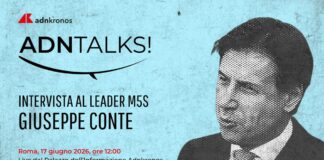 M5S, Giuseppe Conte domani alle 12 ospite dell’Adnkronos