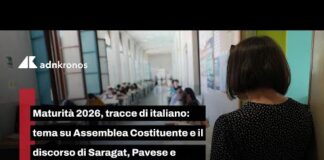 Maturità 2026, temi di italiano: dall’Assemblea Costituente al discorso di Saragat, Pavese e