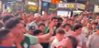 Mondiali, follia a New York: rissa tra tifosi di Argentina e Algeria