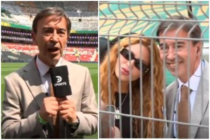 Mondiali, giornalista abbandona la diretta per… un selfie con Shakira