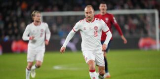 Mondiali, medico Danimarca: “Eriksen di buon umore dopo malore in amichevole”