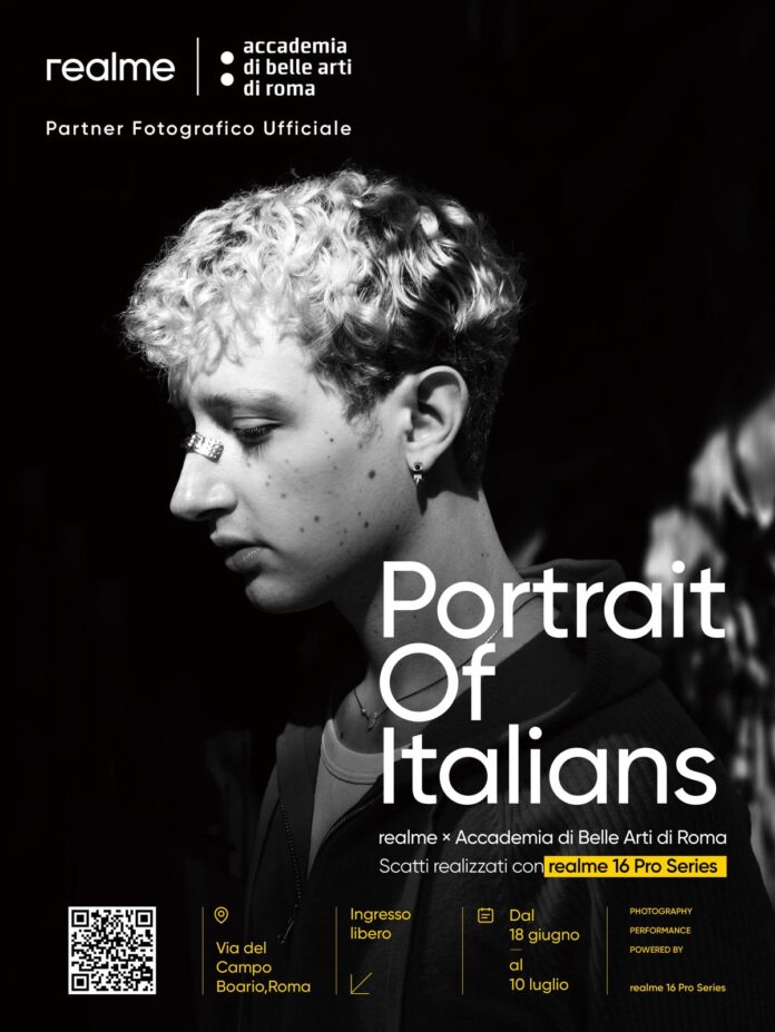 Mostra “Portrait of Italians” all’Accademia delle Belle Arti di Roma