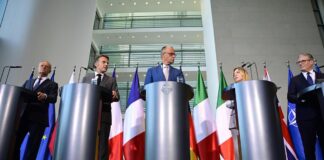 Nato, unità e più Europa nei cinque punti del summit E5 con Meloni