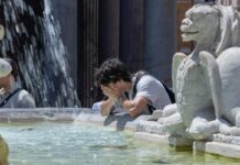 Nessuna tregua dal caldo record, oggi allerta massima in 18 città